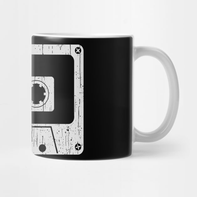 Muse - Vintage Cassette White by FeelgoodShirt